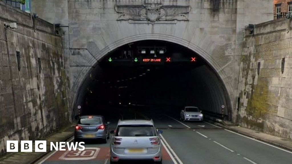 Mersey tunnel to close over four days for maintenance work BBC News