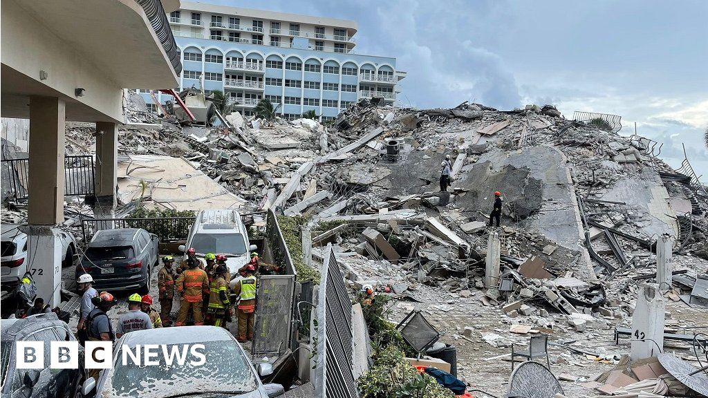 Miami building collapse: 159 missing, officials say