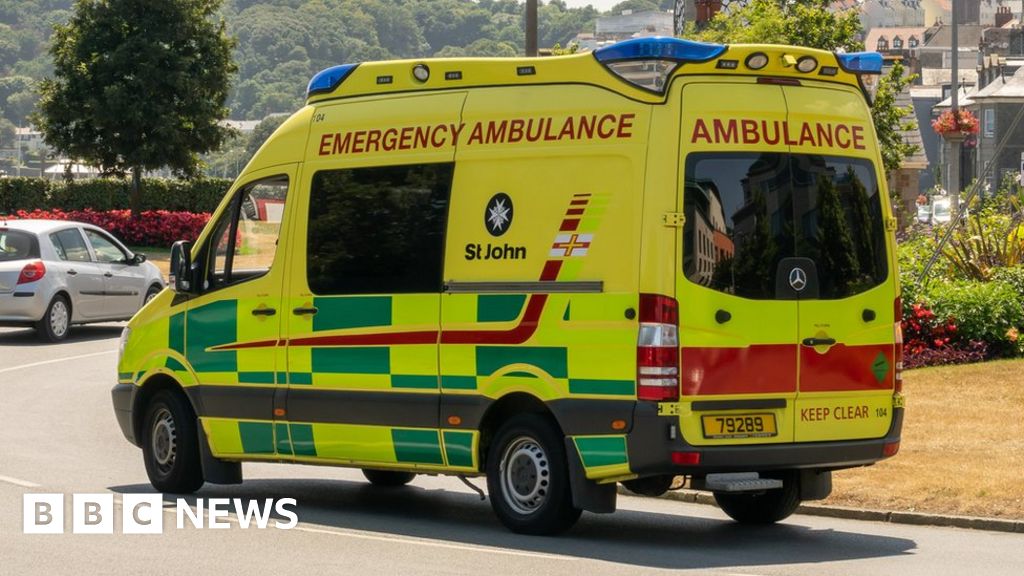Guernsey ambulance service had busiest year ever in 2021 BBC News