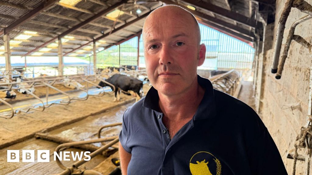bbc.co.uk - Rob Mayor  - Heatwave reducing milk production, Nuneaton farmer says