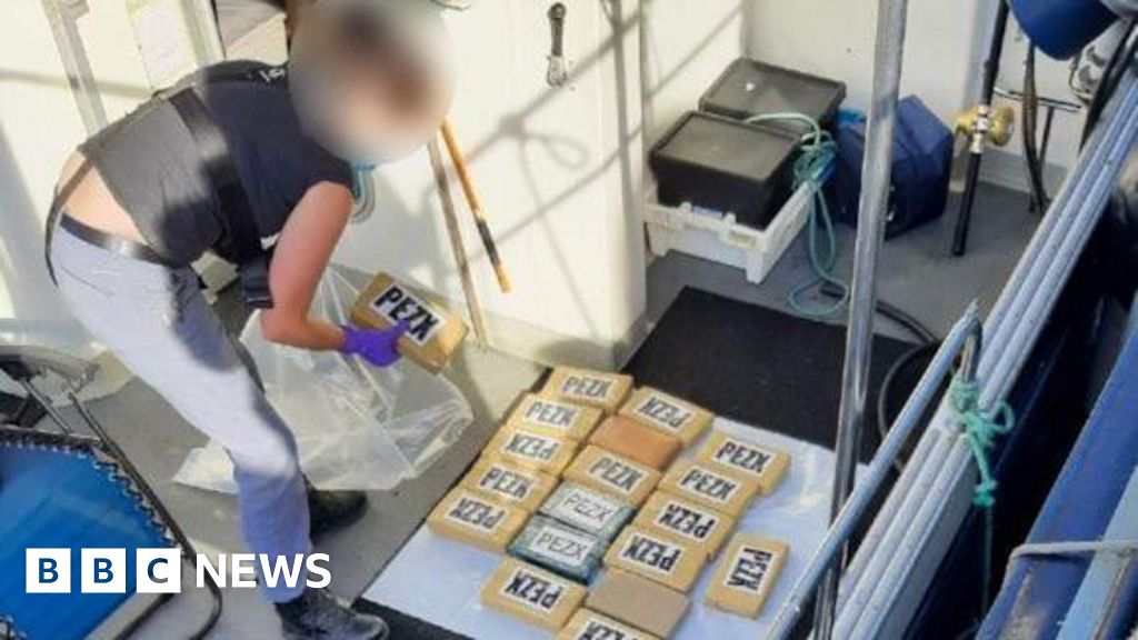 Four people arrested off Cornwall after suspected cocaine found on boat