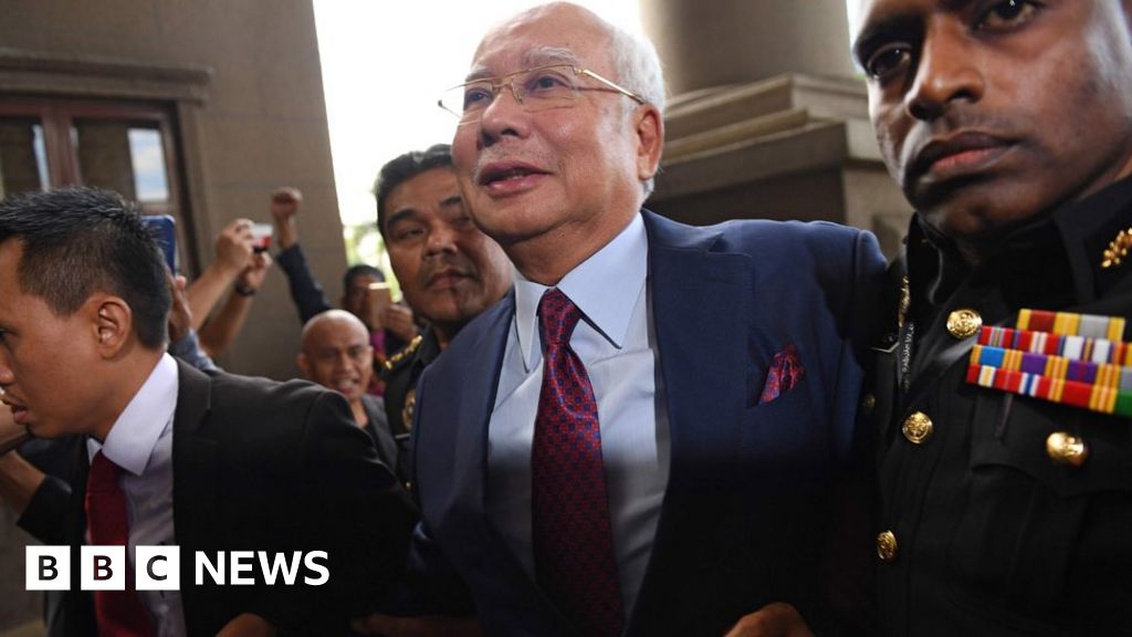 Malaysia's Ex-PM Najib Charged With Corruption Over 1MDB