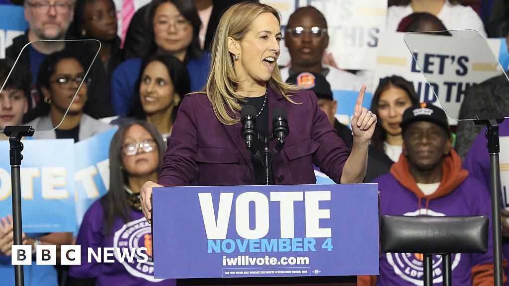 Democrat Mikie Sherrill projected to win New Jersey governor contest