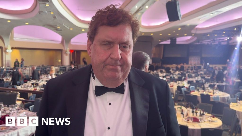 'You just didn't know': Gary O'Donoghue describes confusion and fears at correspondents' dinner