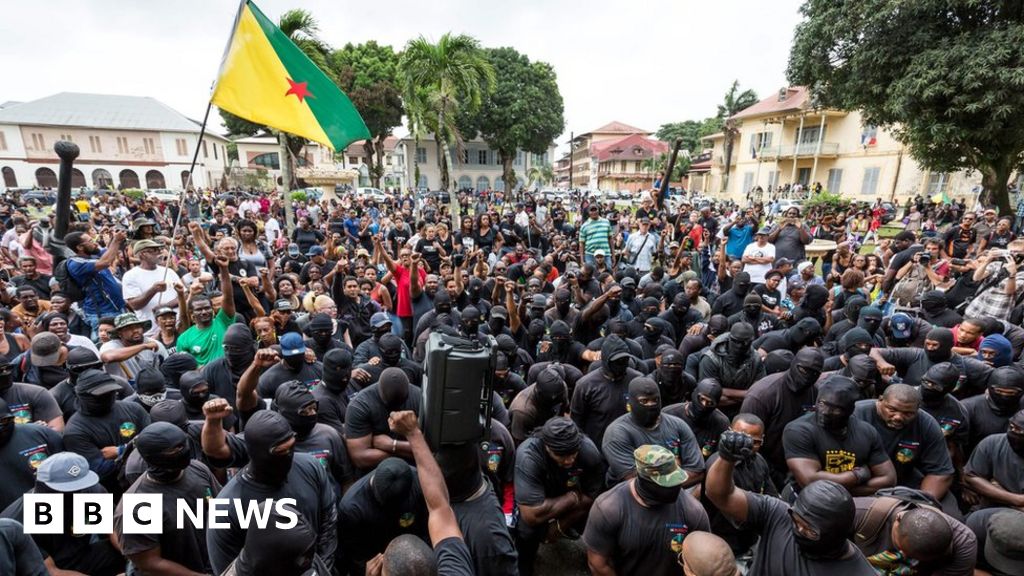 French Guiana: The part of South America facing a total shutdown - BBC News