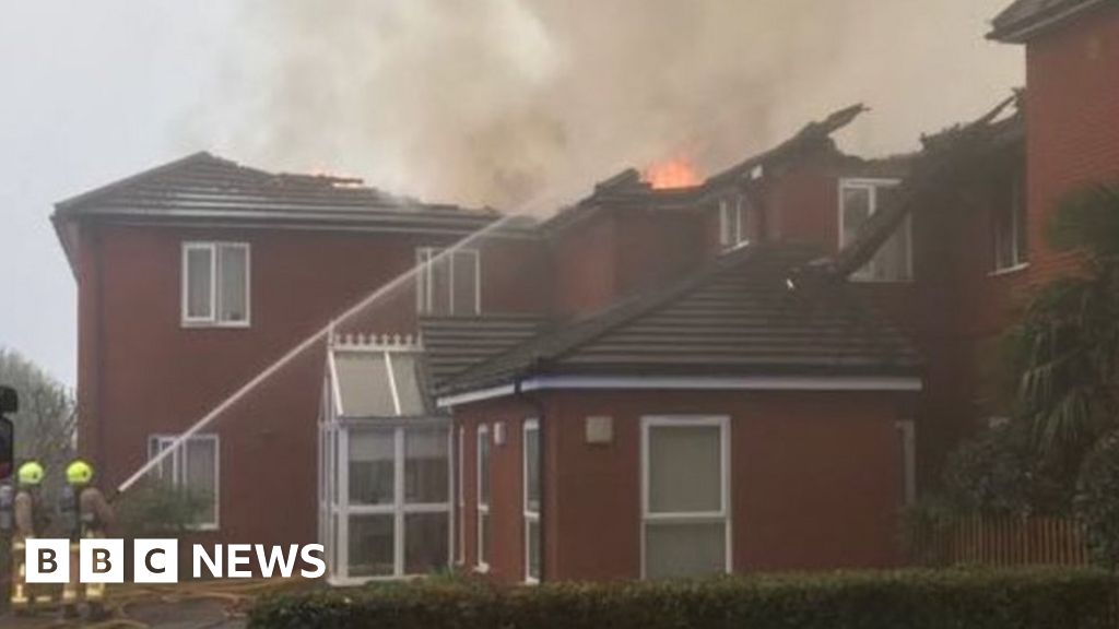 Cheshunt care home fire Two dead and 33 rescued BBC News
