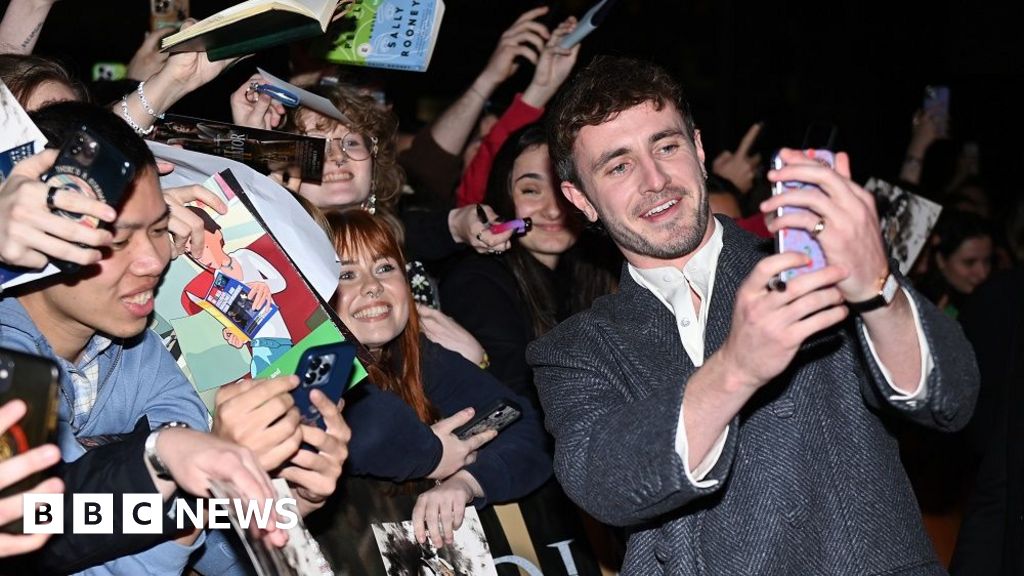 Paul Mescal Attends Gladiator II Premiere in Dublin