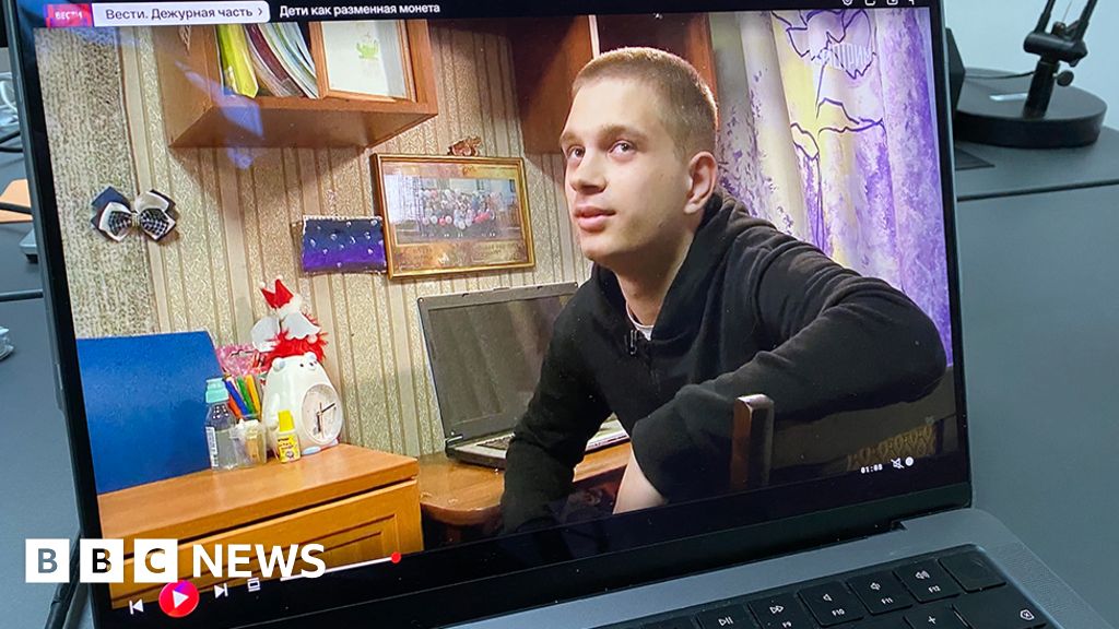 Ukrainian teen who may be forced into the Russian army