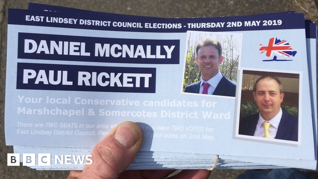 Marshchapel scouts delivered Tory election leaflets 