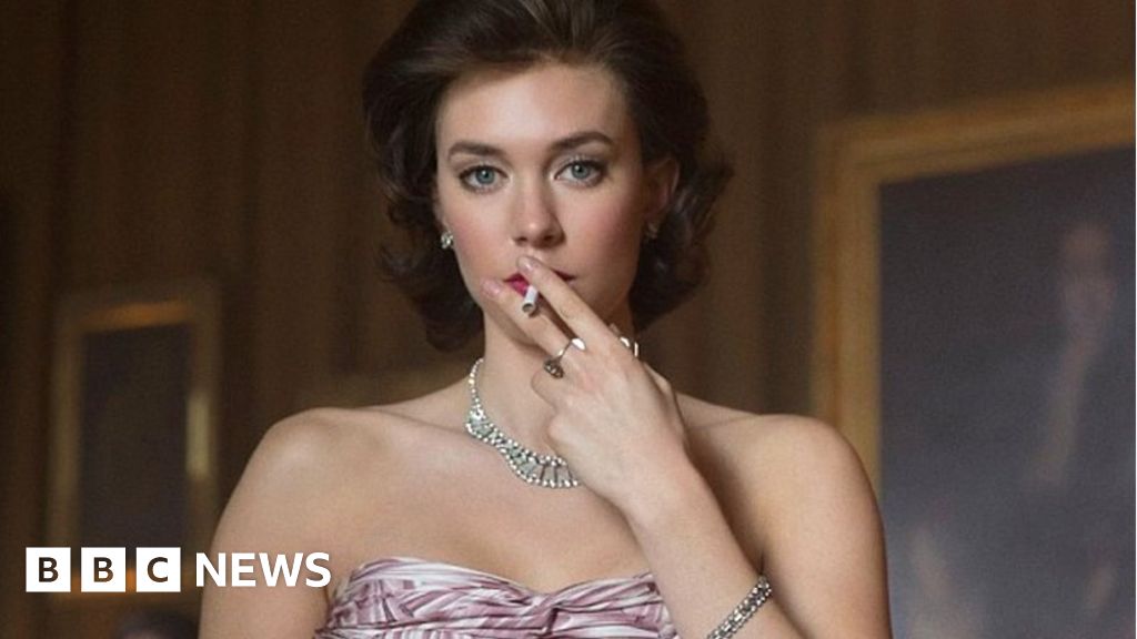 Vanessa Kirby as Princess Margaret in The Crown