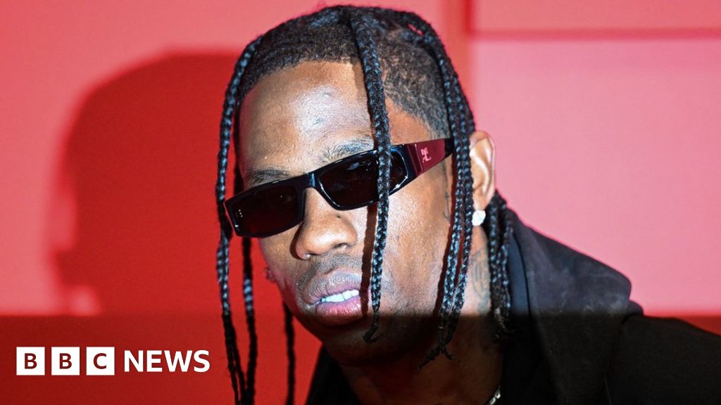Travis Scott in chart Utopia with first UK number one album - BBC News