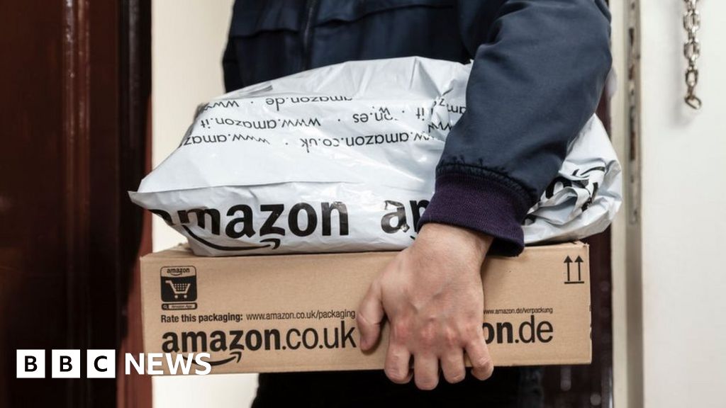 Amazon's market value tops $1tn