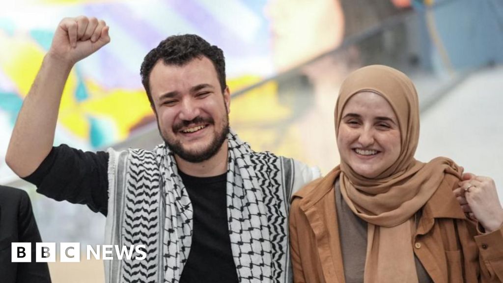 Freed Columbia activist vows to continue to support Palestinian rights