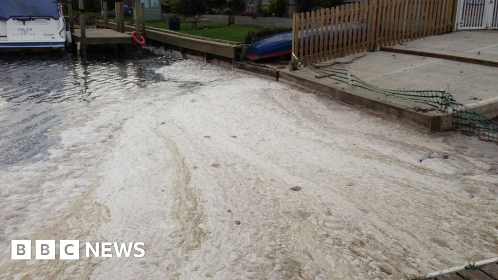 Thames Water fined £20m for sewage spill BBC News
