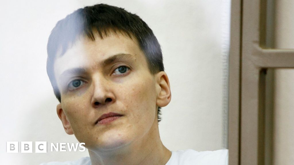 Ukrainian Pilot Nadiya Savchenko Given 22 Year Sentence Bbc News