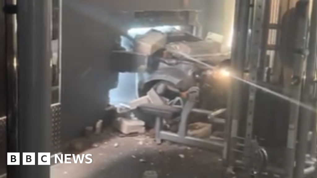 Bury gym hit by car, leaving two people injured