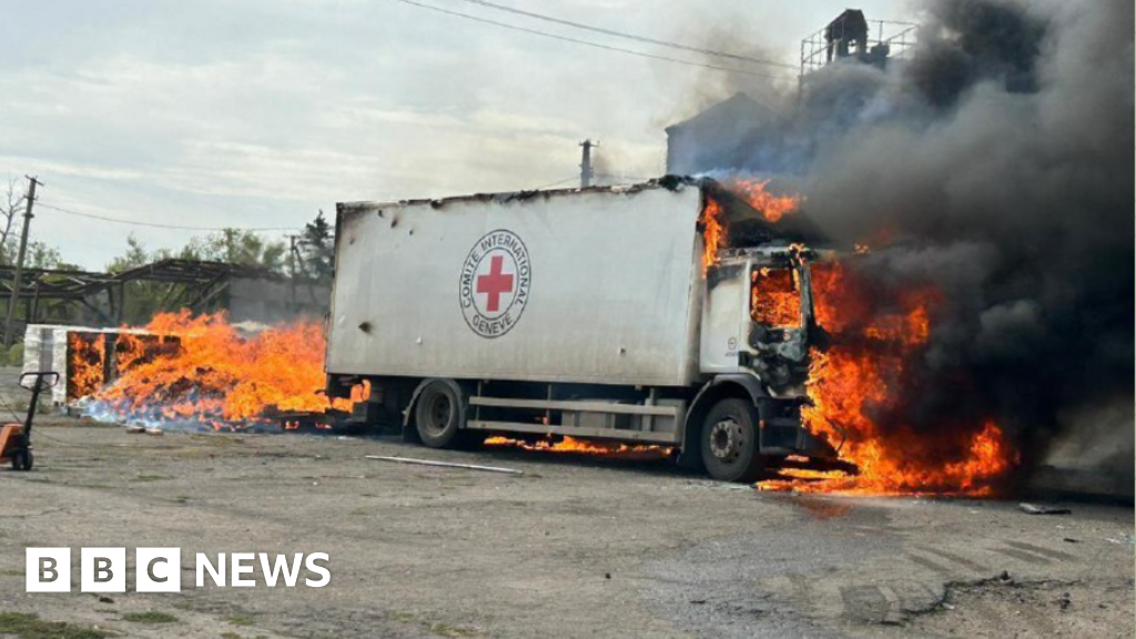 Red Cross says three staff killed in shelling in eastern Ukraine