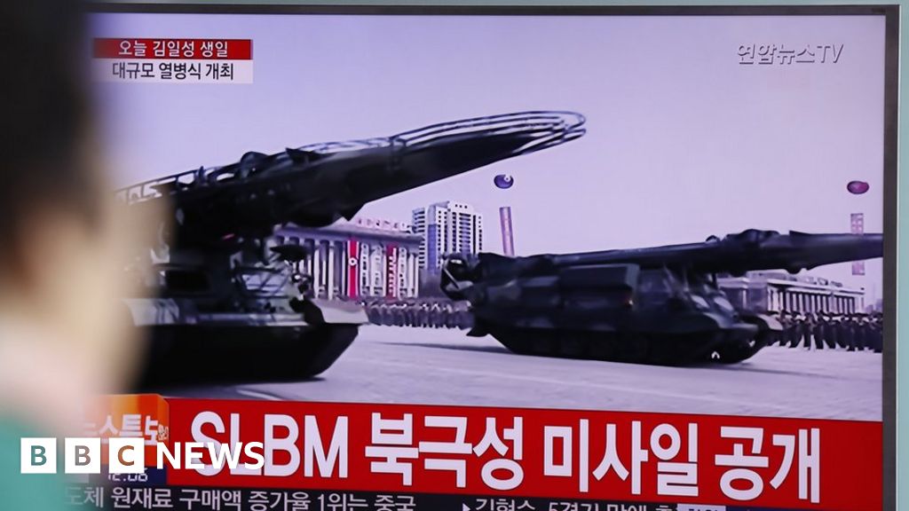 Newspaper Headlines Focus On North Korea Us Tensions Bbc News 