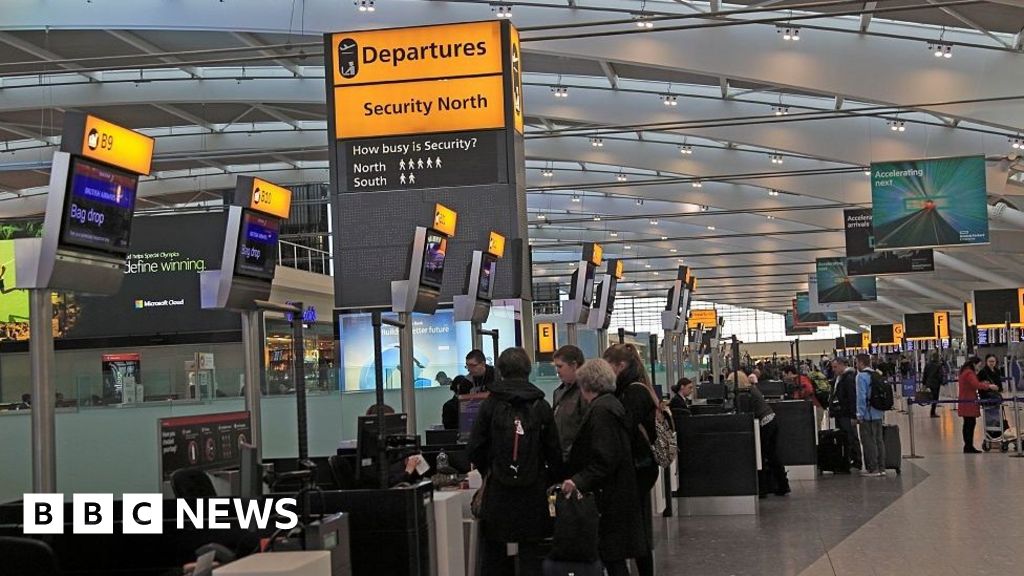 Man arrested at Heathrow on suspicion of terrorism offence - BBC News