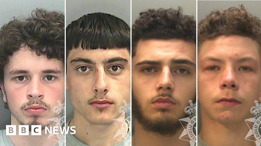 Newport Two guilty of Gucci bag murder BBC News