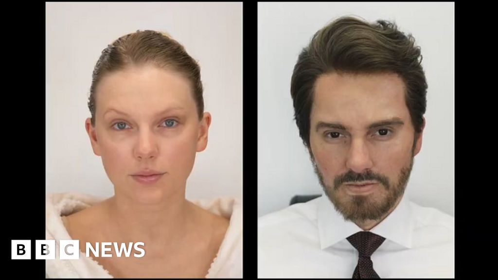 Taylor Swift literally plays The Man in new video - BBC News