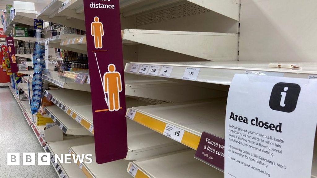 Covid: Wales' lockdown supermarket rules to be reviewed 4 Covid: Wales' lockdown supermarket rules to be reviewed