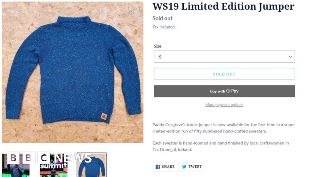 Web Summit: Branded £720 jumpers sell out at 'geek Glastonbury'