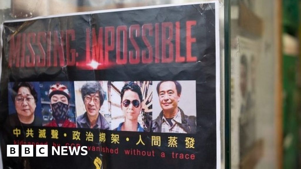 Hong Kong Booksellers One Of Five Missing Men Returns Home Bbc News