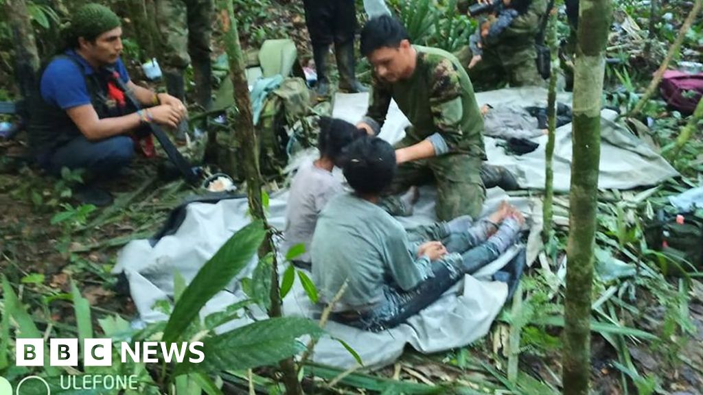 コロンビア旅客機墜落：40日ぶりにAmazonで子供4人生存発見