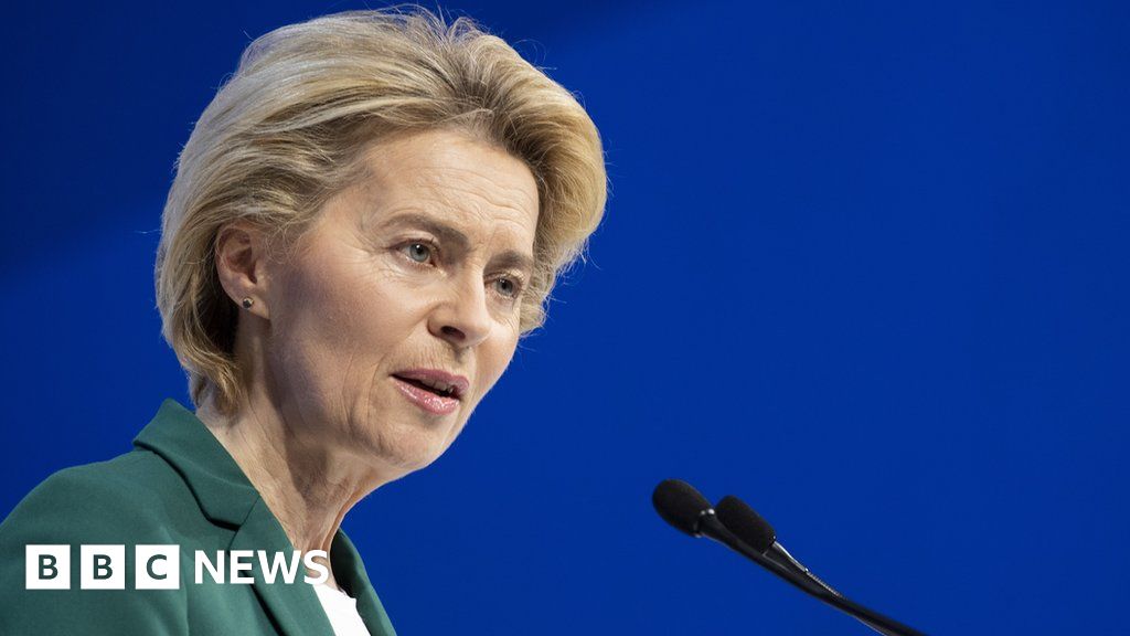 Ursula von der Leyen: 'It's a very emotional day' - BBC News