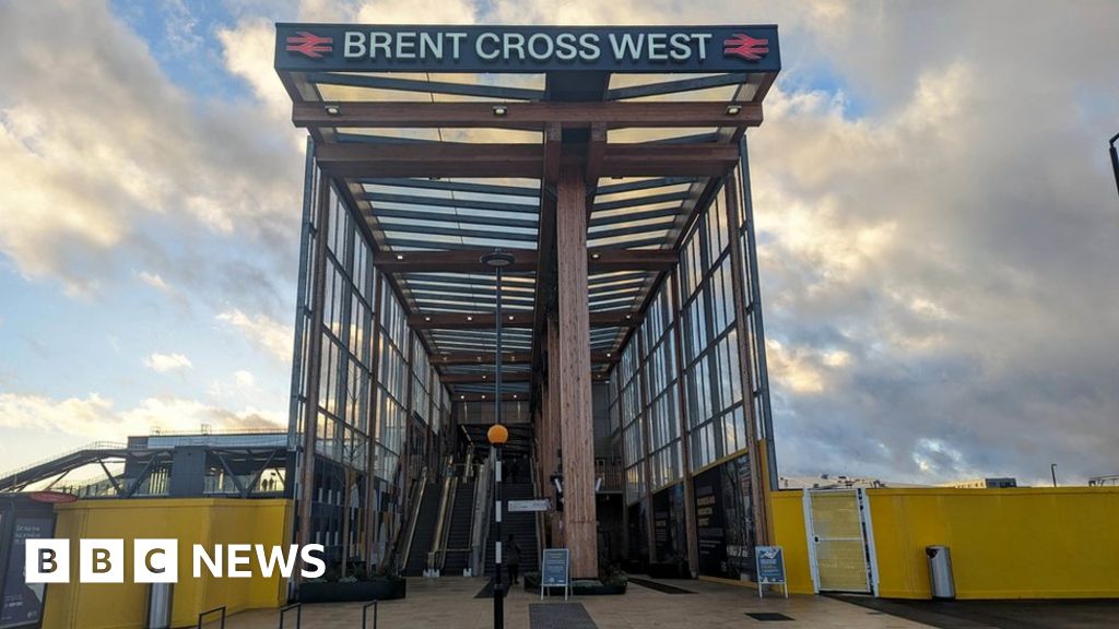 Brent Cross London's first mainline rail station in a decade opens