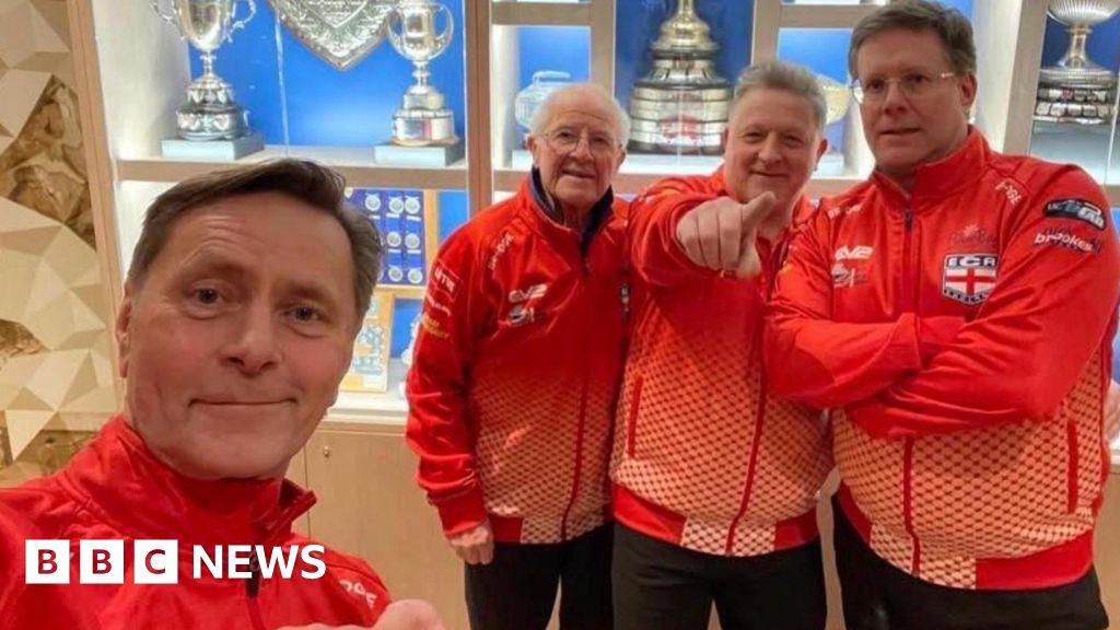 Father and son from Scotland making curling history with England