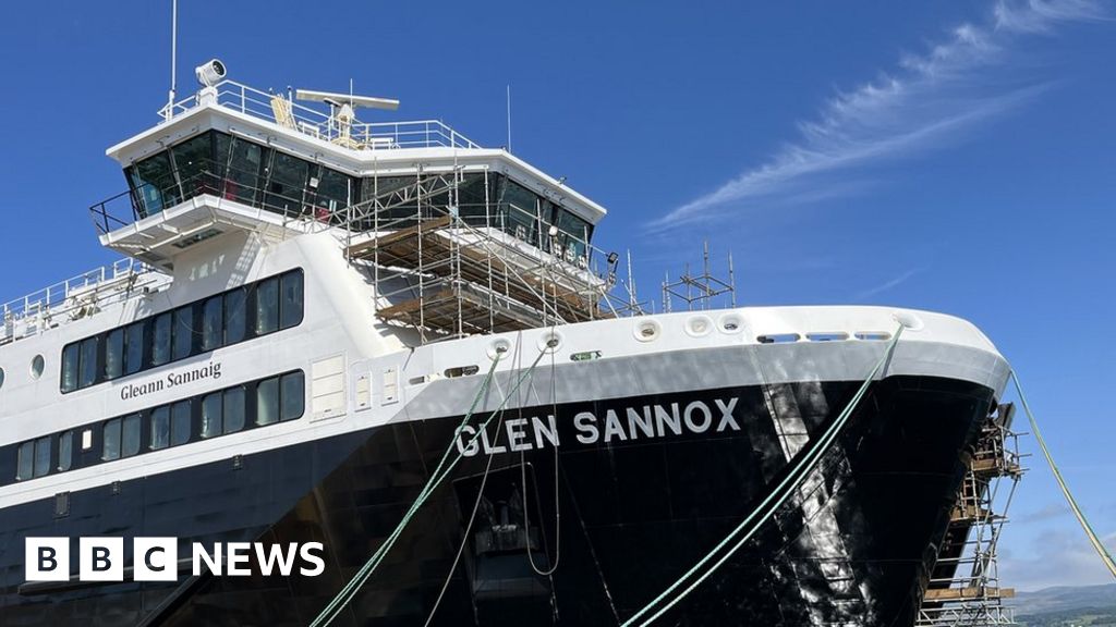 Ferguson shipyard: Glen Sannox build costs rise by £20.5m - BBC News