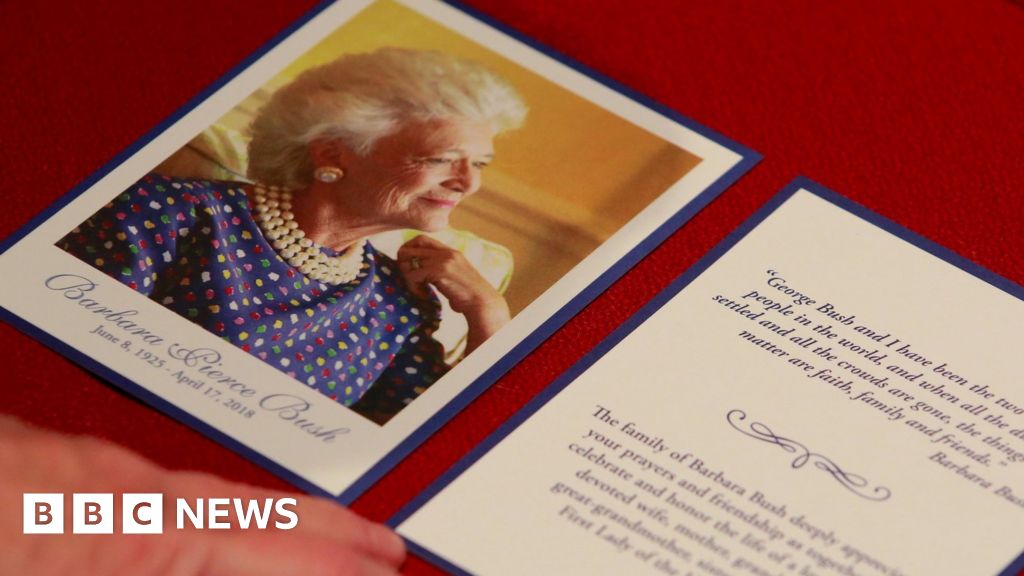 Barbara Bush funeral Donald Trump not attending 'out of respect'