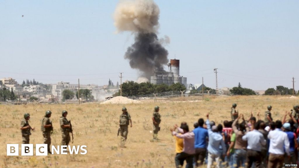 Syria Crisis Islamic State Kills 120 Civilians In Kobane Bbc News