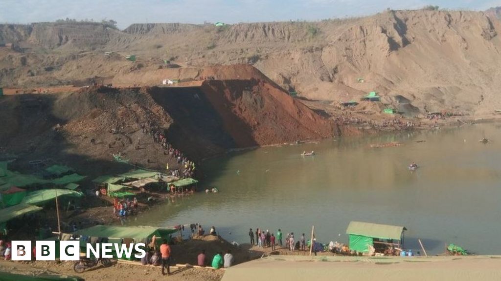 Myanmar: At least one dead, 70 missing in jade mine landslide