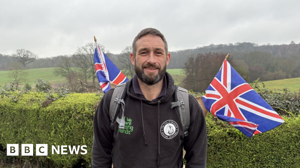 bbc.co.uk - Kate Justice - Herefordshire farmer to walk 142 miles for mental health support