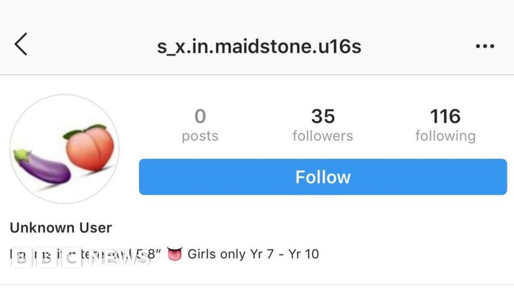 Sex In Maidstone Instagram Account Investigated By Police Bbc News 