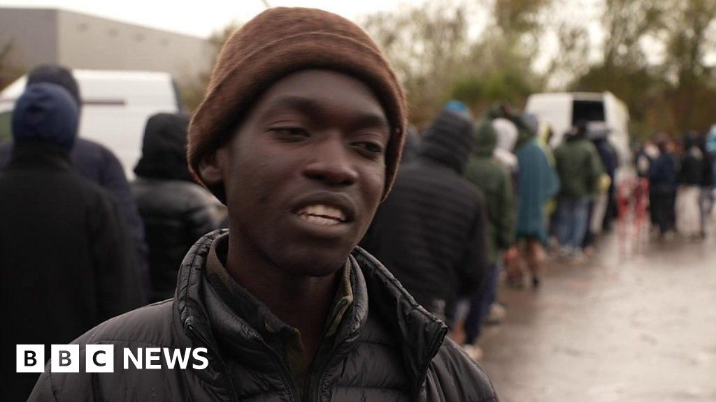 Migrants in French camp say Rwanda plan won't deter them