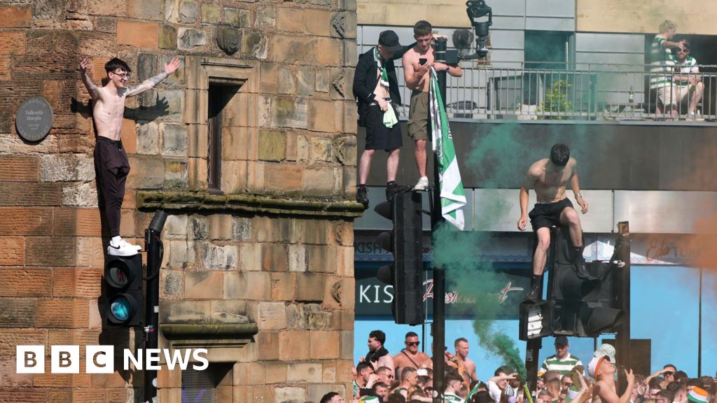 Call for organised football fan celebrations after Celtic disorder