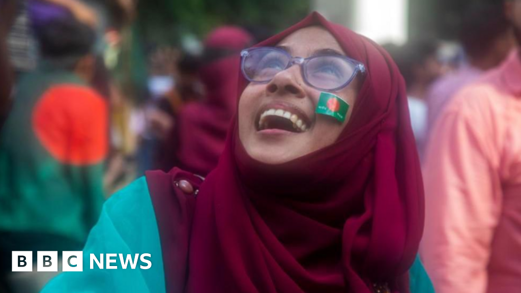 ‘Free again’: Hope and fear as Bangladeshis eye uncertain future