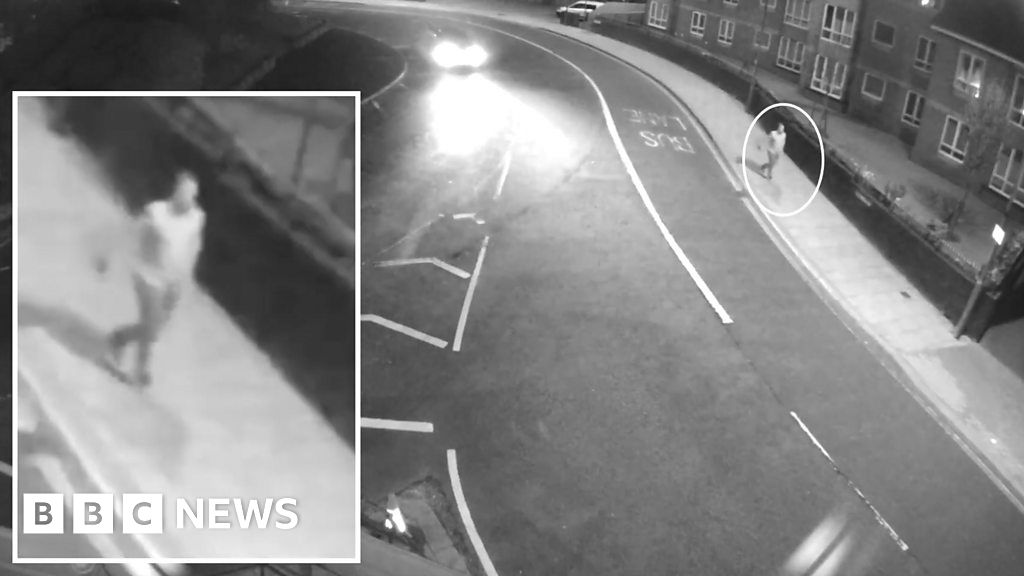 Fareham rape: Footage released of man after woman attacked