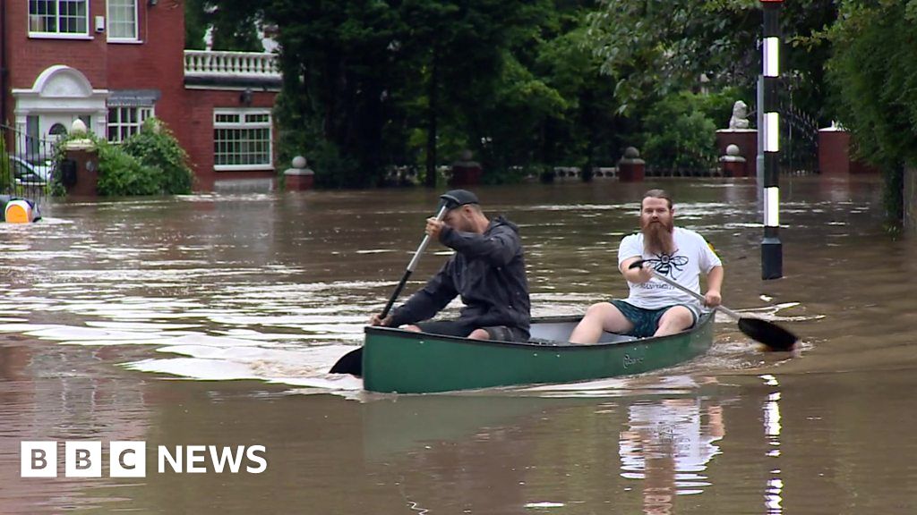 Severe Flooding Causes Disruption Across England - BBC News