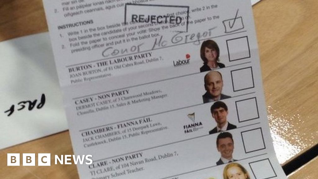 Irish Election: Spoiled Ballots And Lost Rings Among Sights At Count ...