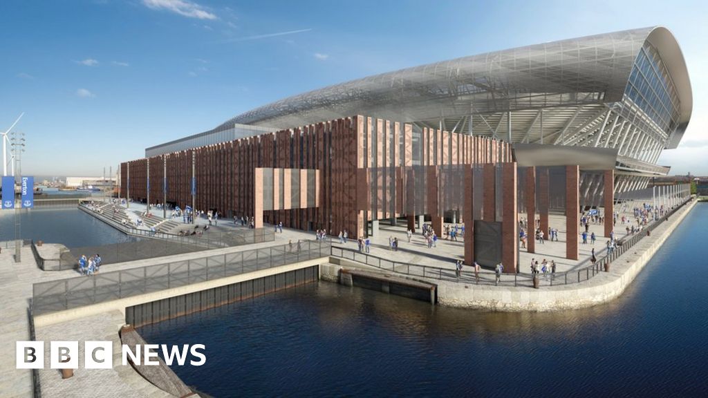 Everton submit plan for Bramley-Moore Dock stadium - BBC News