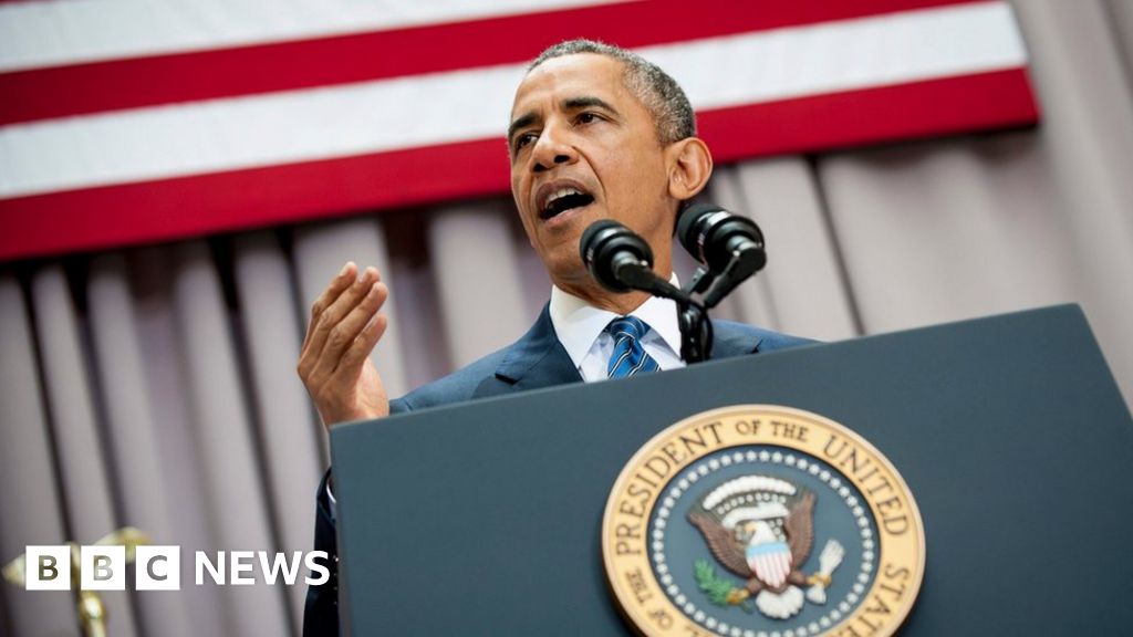 Rejecting Iran nuclear deal is a vote for war, Obama says - BBC News