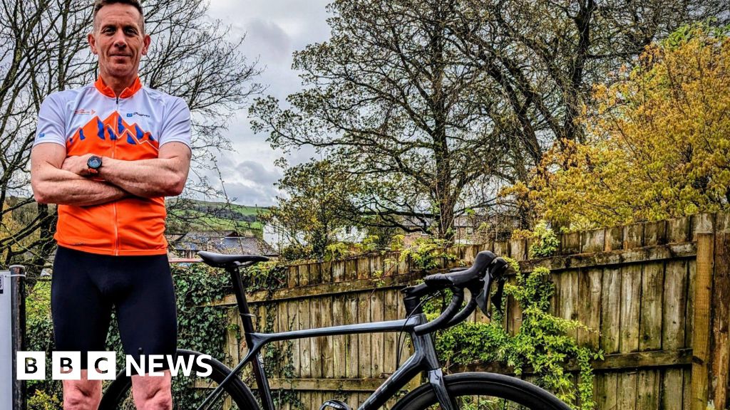 Cumbrian cyclist sets world record by crossing counties