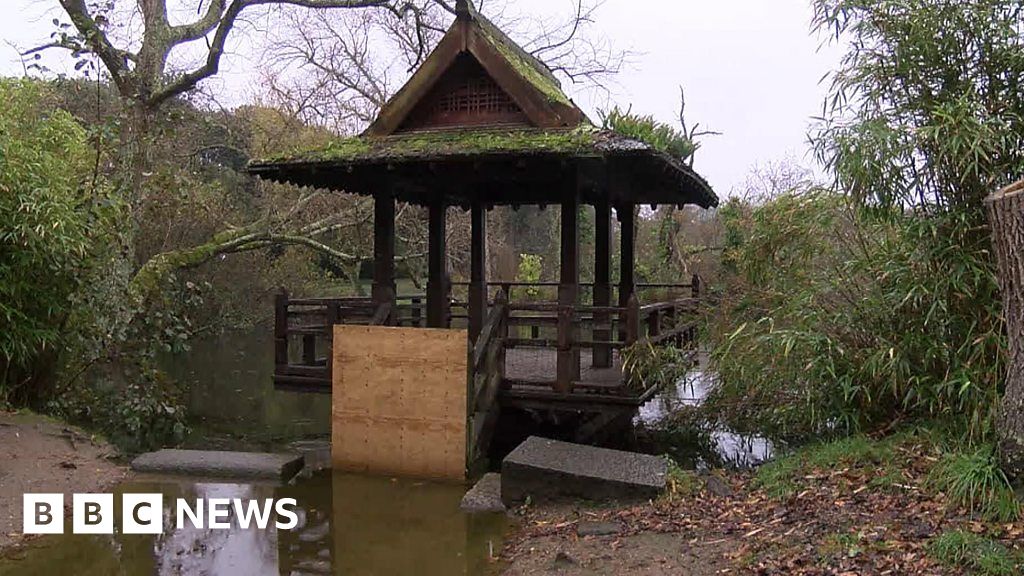 Japanese pavilion in Guernsey given new lease of life BBC News