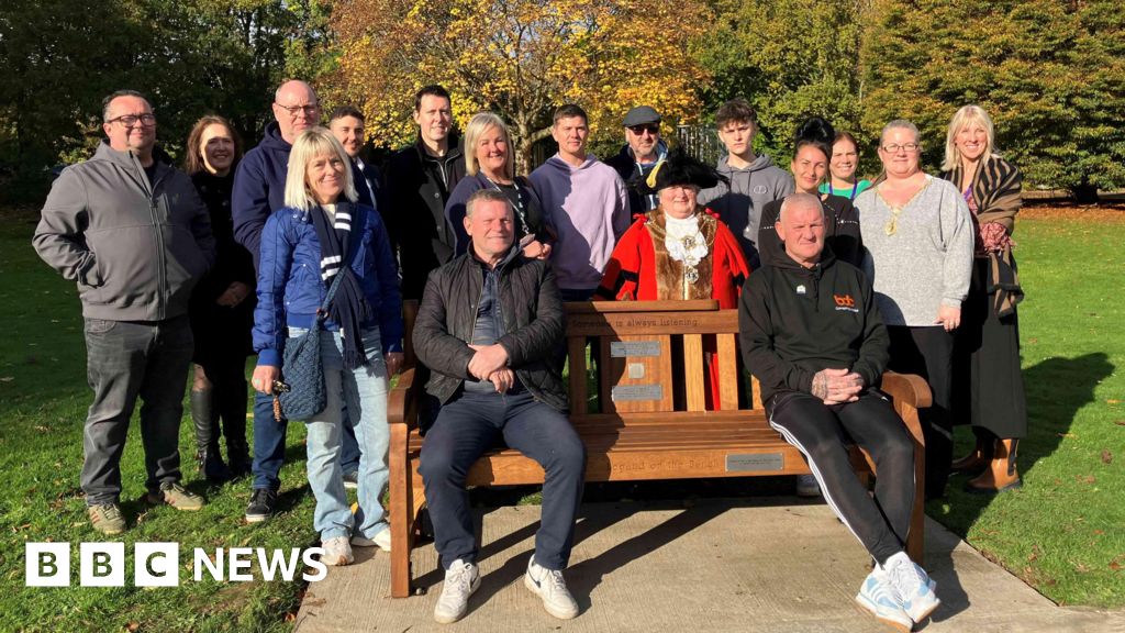 Legend on the Bench installs suicide prevention benches across Northamptonshire