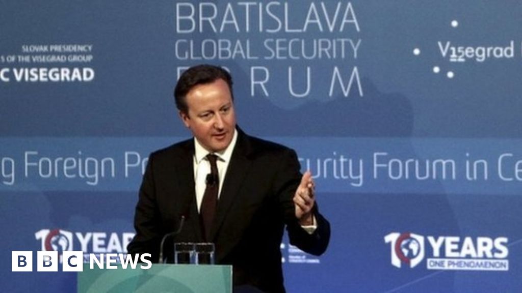 Cameron Warns Of Quietly Condoning Is Ideology Bbc News 2992